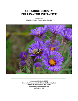 Cheshire County Pollinator Initiative