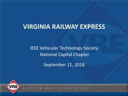 Virginia Railway Express