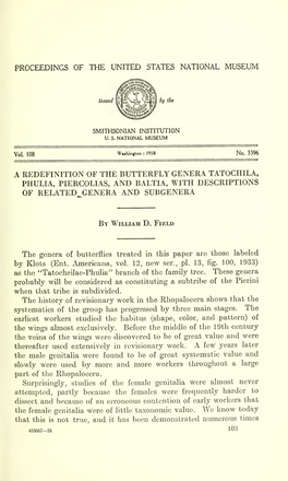 Proceedings of the United States National Museum