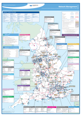 National Trunk Road Network Network Management This Map Shows the Areas for Maintenance and Improvement of the Trunk Road Network Managed by the Agency