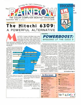The Hitachi 6309: a POWERFUL ALTERNATIVE