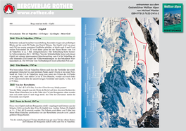 BERGVERLAG ROTHER Gebietsführer Walliser Alpen Von Michael Waeber ISBN 978-3-7633-2416-3