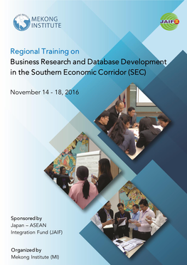 Regional Training Program on Business Resrach and Database