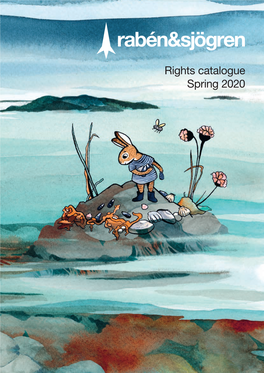 Rights Catalogue Spring 2020 Picture Books Picture Books