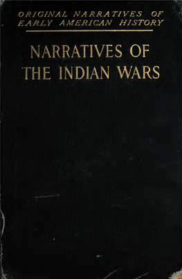 Narratives of the Indian Wars, 1675-1699