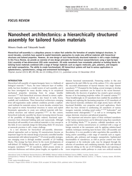 Nanosheet Architectonics: a Hierarchically Structured Assembly for Tailored Fusion Materials