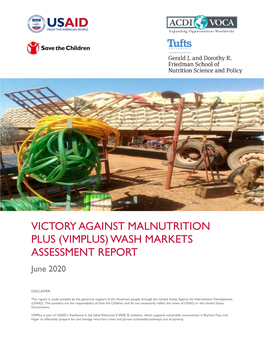 (VIMPLUS) WASH MARKETS ASSESSMENT REPORT June 2020