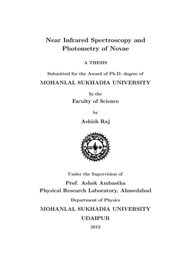 Near Infrared Spectroscopy and Photometry of Novae