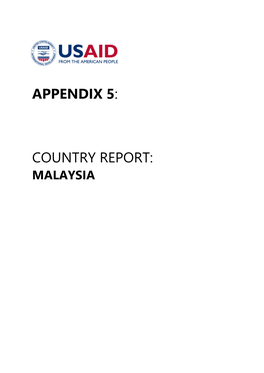 Appendix 5: Country Report