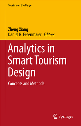 Zheng Xiang Daniel R. Fesenmaier Editors Concepts and Methods