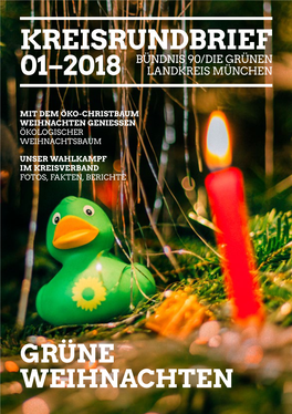 Kreisrundbrief Bündnis 90/Die Grünen 01–2018 Landkreis München