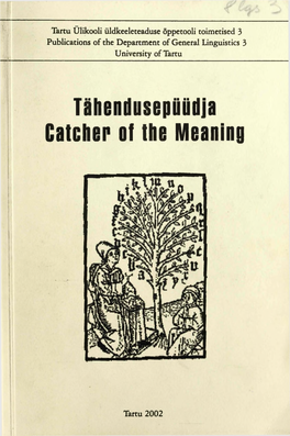 Tähendusepiiodja Catcher of the Meaning