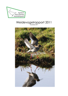 Weidevogelrapport 2011 November 2011