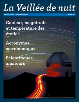 Couleur, Magnitude Et Température Des Étoiles Acronymes