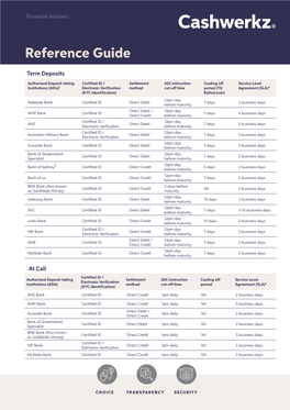 Download Our Latest ADI Reference List for Financial Advisers