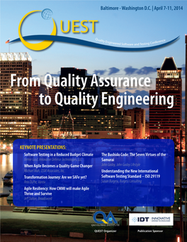 From Quality Assurance to Quality Engineering