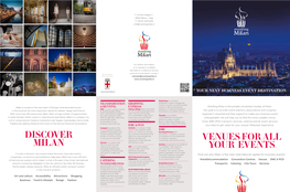 Venues for All Your Events Discover Milan