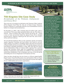 TVA Kingston Site Case Study (PDF)