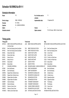 Standard Schedule 142-57829-Su-SV-1-1