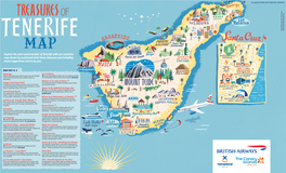 Explore the Year-Round Wonder of Tenerife with Our Exclusive Map Drawn by Acclaimed Artist Anna Simmons and Including Travel Suggestions Sent in by You