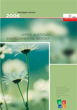 Upper Austrian Environmental Report