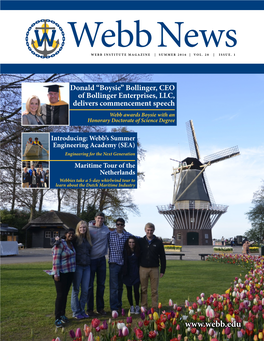 Webb News SUMMER 2016 | VOL