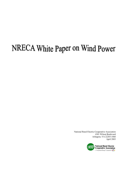Whitepaper on Wind Power.Pdf