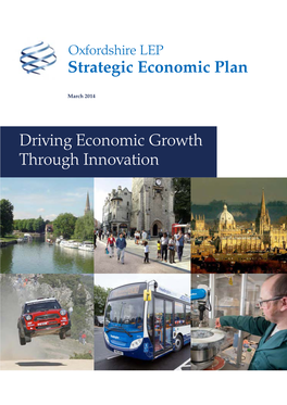 Strategic Economic Plan Driving Economic Growth Through Innovation