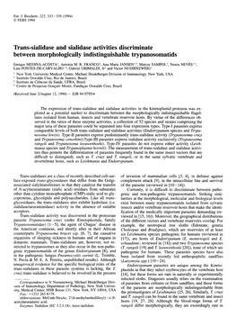 Medina-Acosta E Trans-Sialidase...Pdf