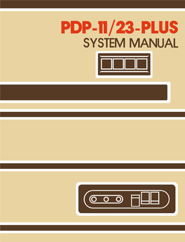 Pdp-Ii/23-Plus System Manual