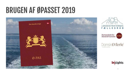 Brugen Af Øpasset 2019