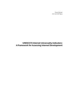 A Framework for Assessing Internet Development