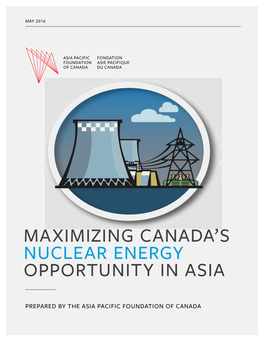 Maximizing Canada's Nuclear Energy Opportunity in Asia