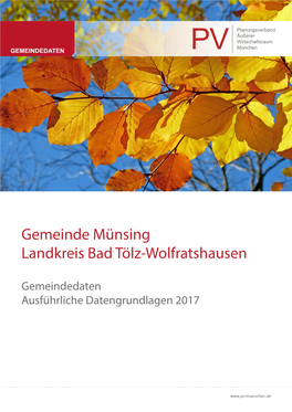 Gemeinde Münsing Landkreis Bad Tölz-Wolfratshausen