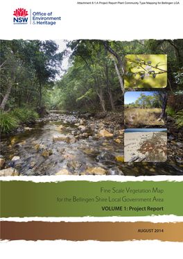 Fine Scale Vegetation Map for the Bellingen Shire Local Government Area VOLUME 1: Project Report