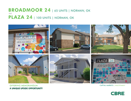 Broadmoor 24 | 65 Units | Norman, Ok Plaza 24