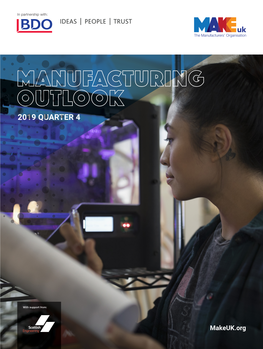 Make UK Manufacturing Outlook Q4 2019