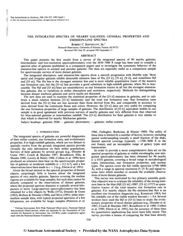 The Astrophysical Journal, 388:310-327,1992 April 1