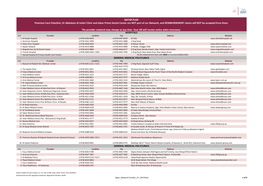 Hospitals General Medical Polyclinics Qatar Plan