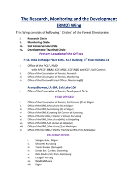 WB Forestry Research Introduction