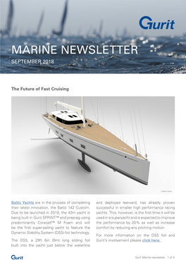 Marine Newsletter September 2018