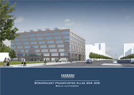 Büroprojekt Frankfurter Allee 204–