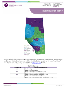 READ Find My Election District