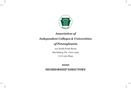 2020 Membership Directory