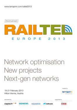 Network Optimisation New Projects Next-Gen Networks