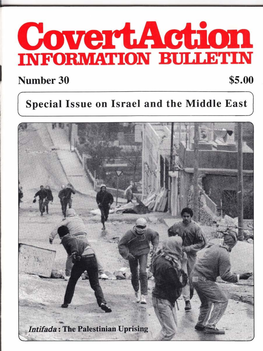 Number30 Special Issue on Israel and the Middle East