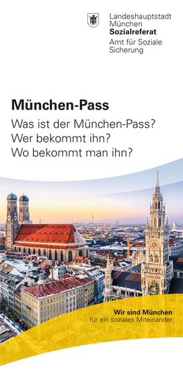 Was Ist Der München-Pass? Wer Bekommt Ihn? Wo Bekommt Man Ihn?