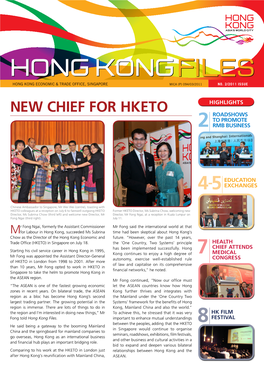 NEW CHIEF for HKETO Roadshows to Promote 2 RMB Business