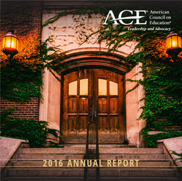 2016 Annual Report Ace Strategic Priorities 1