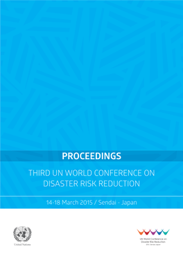 Third UN World Conference on Disaster Risk Reduction